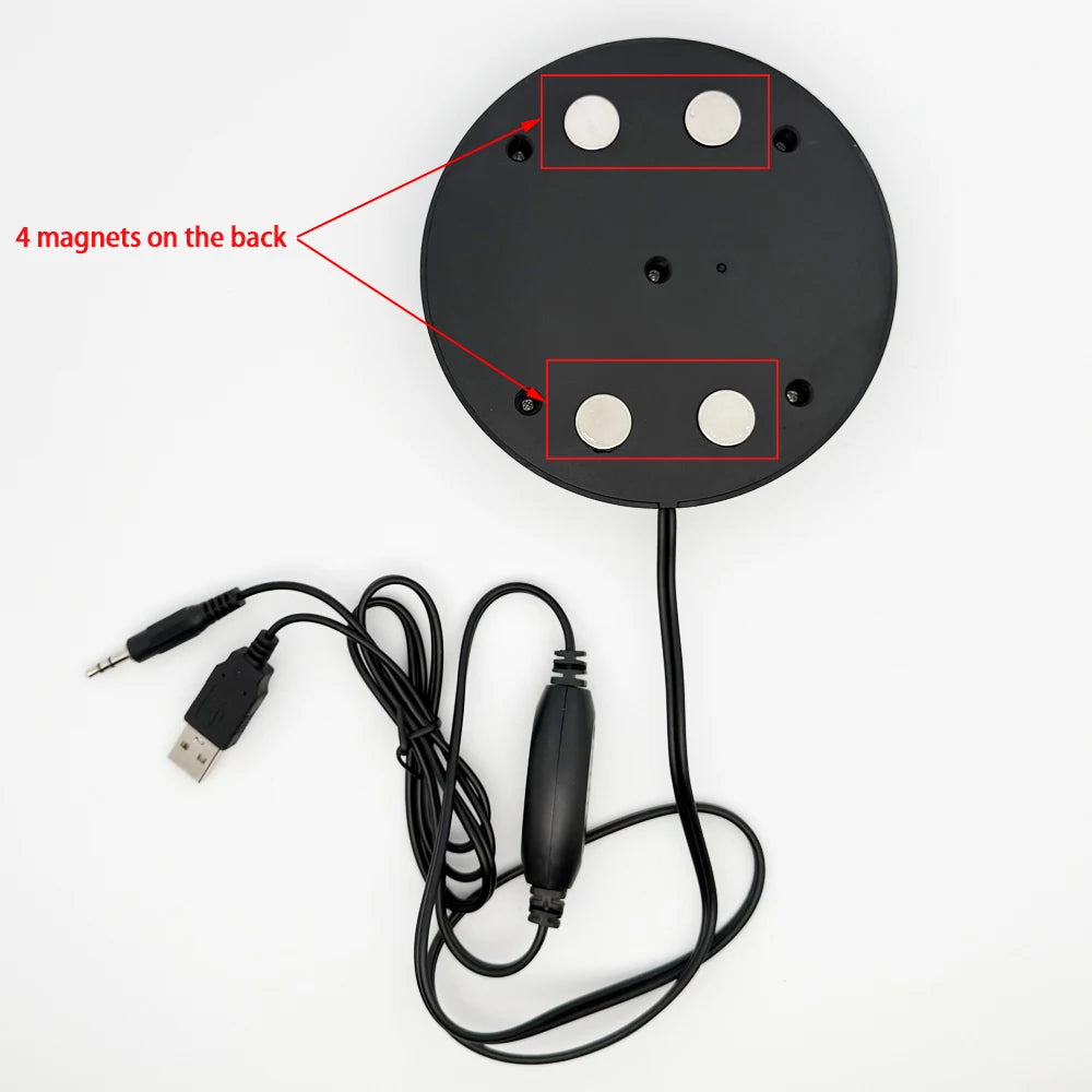 USB speakers for PC 4.9“ ultrathin 26mm Magnetic Stereo surround sound 6Ohm 6Wx2 for laptop