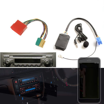 Bluetooth 5.0 AUX Handsfree 8 Pin Adapter A2DP Music Audio Cable For Audi A3 8P 8L A4 B5-B7 A6 4B A8 4D Quadlock Car Accessories