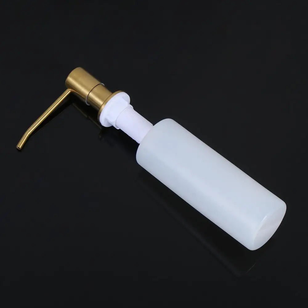 Countertop Stainless Steel Detergent Bathroom Accessories Lotion Storage Bottle Sink Soap Dispenser Kitchen Supplies