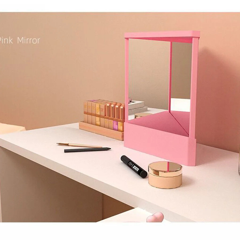 Professional TrueMirror Cosmetic Mirror - Non Reversing Clear Inverted Mirror for Bedroom Vanity Table Makeup