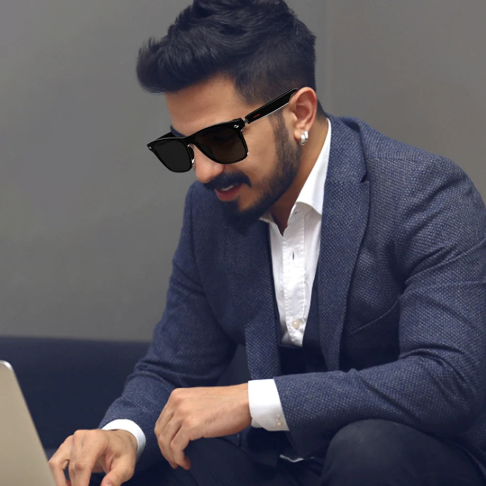 2026 Ultra Light  AI Smart Glasses AI Translation BT Call Voice Assistant Control Real-time Translation Bluetooth Music Sunglass