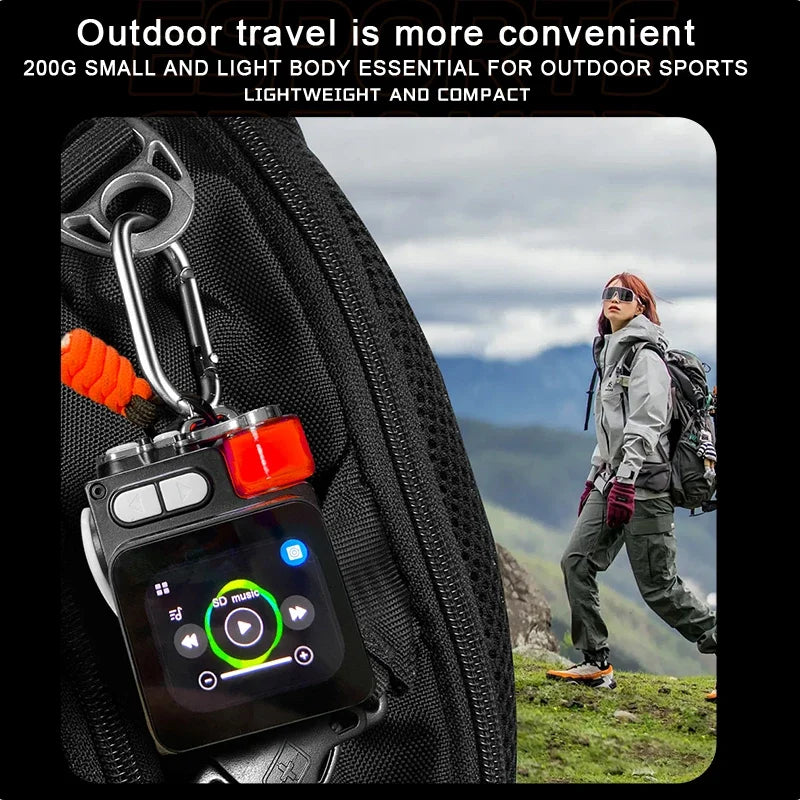 Powerful Bluetooth Speaker, Bass Wireless Outdoor Speakers LED Display Screen with RGB Desktop Subwoofer