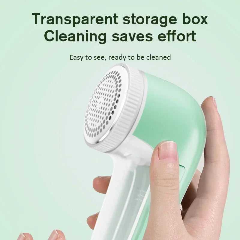 Clothes Bobble Fluff Shaver USB Operated Electric Fur Defuzzer 850mAh Portable Lint Remover Household Cleaning Tool
