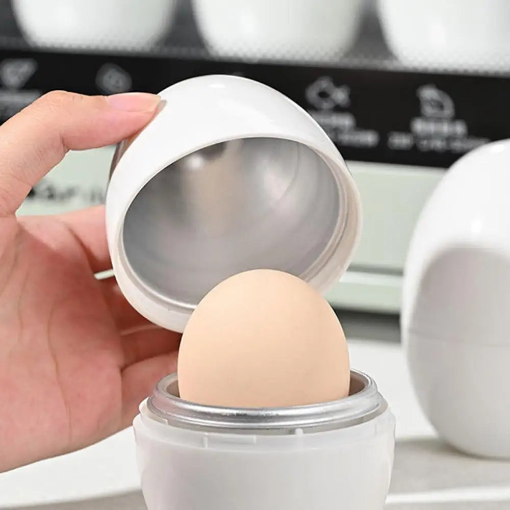Microwave Egg Poacher Microwave Boiled Egg Maker Cooking Accessories Rapid Egg Cooker Egg Steamer for Hard Soft Boiled Egg
