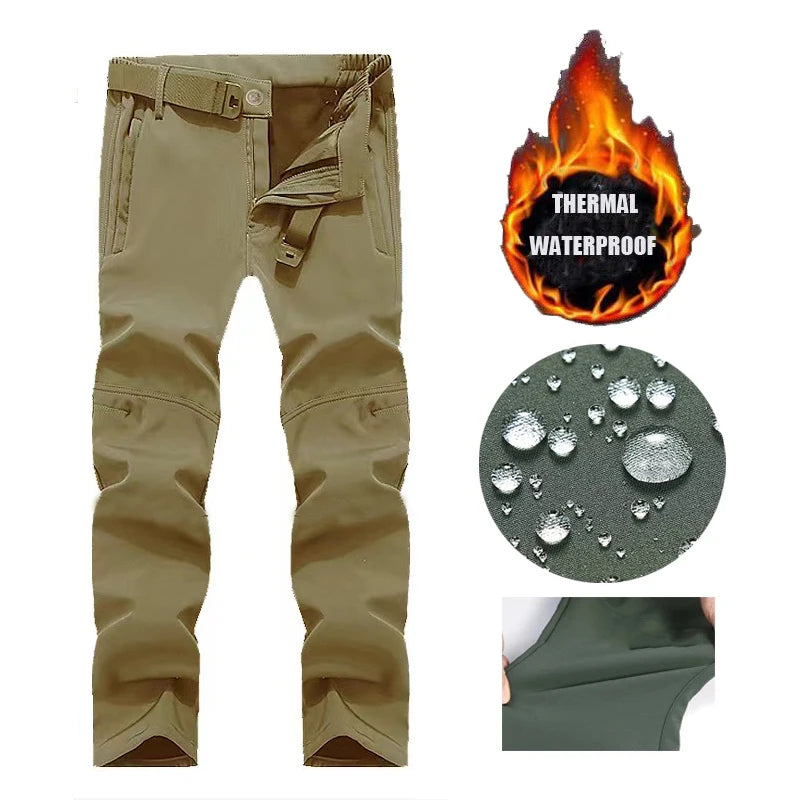 Tactical Military Men Winter Autumn Fleece Waterproof Jackets Sports Hiking Camping Climbing Outdoor Hooded Coat Hunting Combat