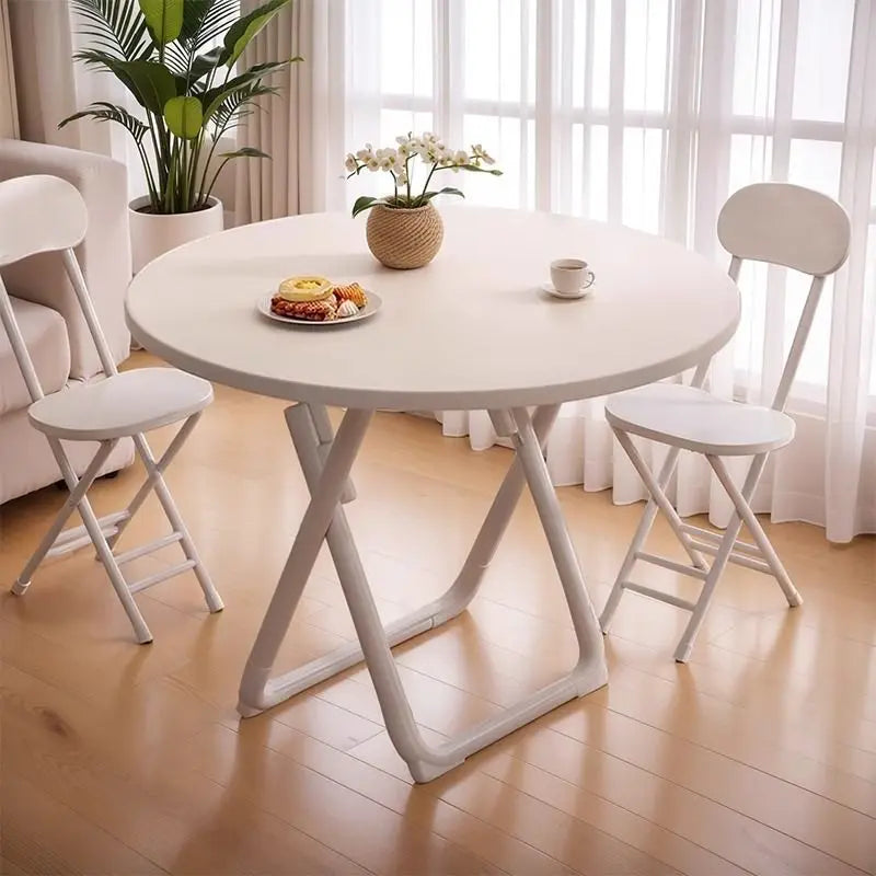 Folding Dining Table Household Small Apartment Eating Square Table Balcony Portable Dining Table Simple