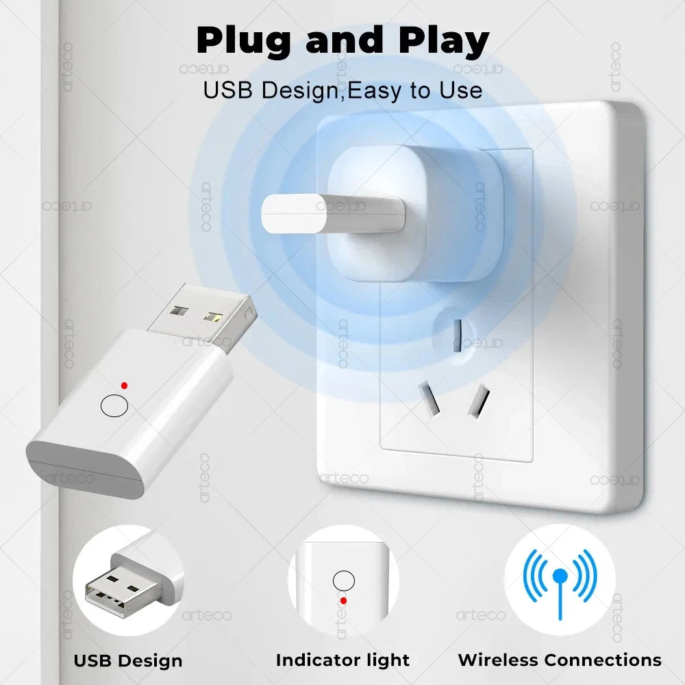 Tuya ZigBee 3.0 Signal Repeater USB Signal Amplifier Extender for Smart Home Devices Automation For Home Assistant Zigbee 2MQTT