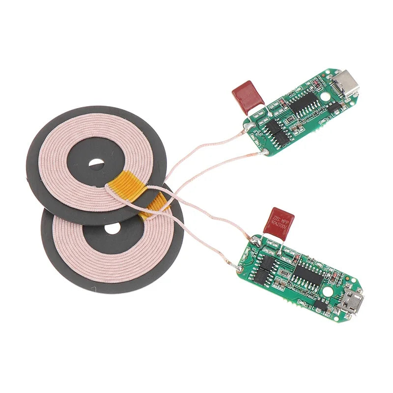 5W/10W/15W Wireless Power Supply Module Wireless Charger Module Transmitter Receiver Terminal Circuit Board Module for DIY Phone