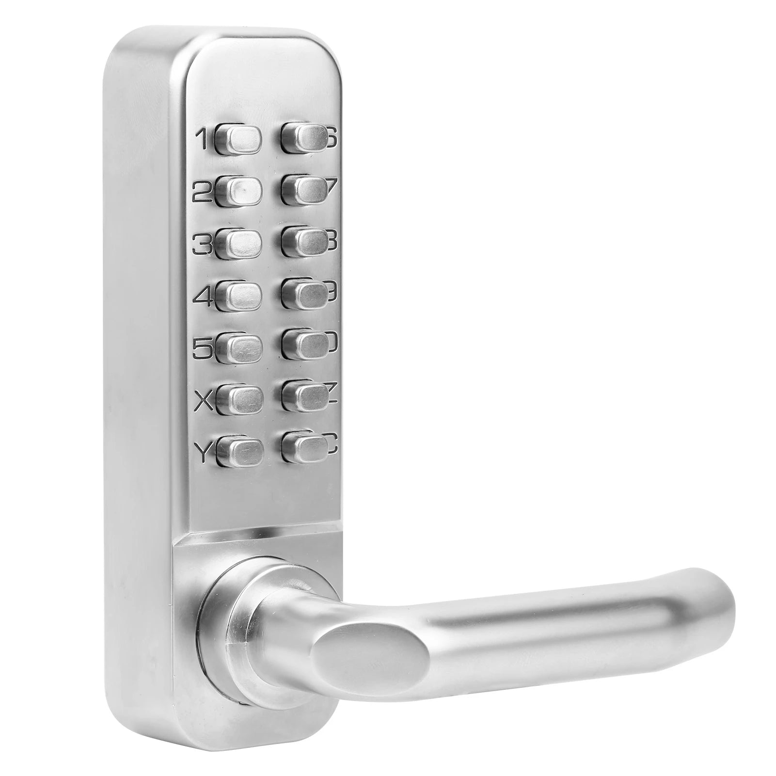 Home Security Device Keyless Entry Smart Mechanical Door Lock Digital Password Entry Non‑Power Anti‑Theft Safety Home Access