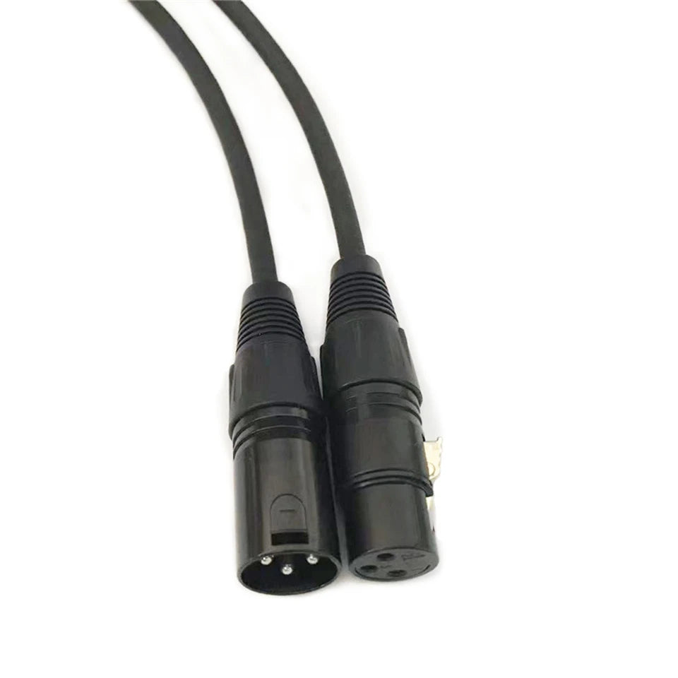 3Pin XLR Cable Audio Cable XLR Male to Female Microphone Extension Cables for Mixer Amplifiers Sound Cannon Balanced XLR Line