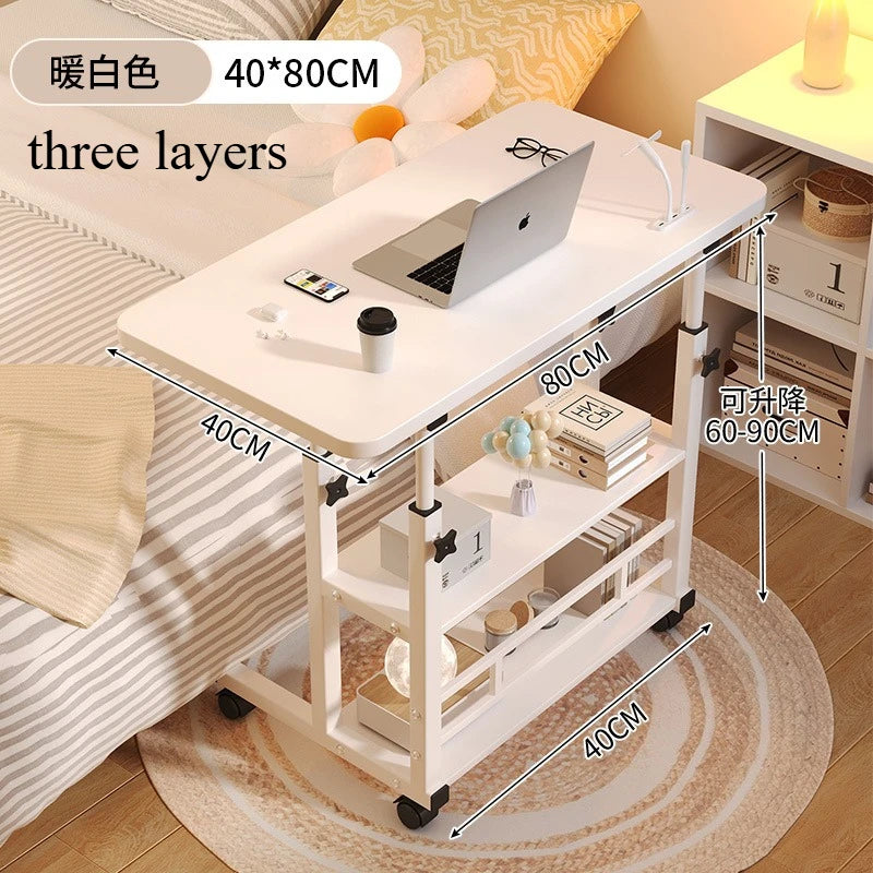 Bedside Removable Simple Small Table Bedroom Home Student Desk Simple Lift Dormitory Lazy Computer Desk