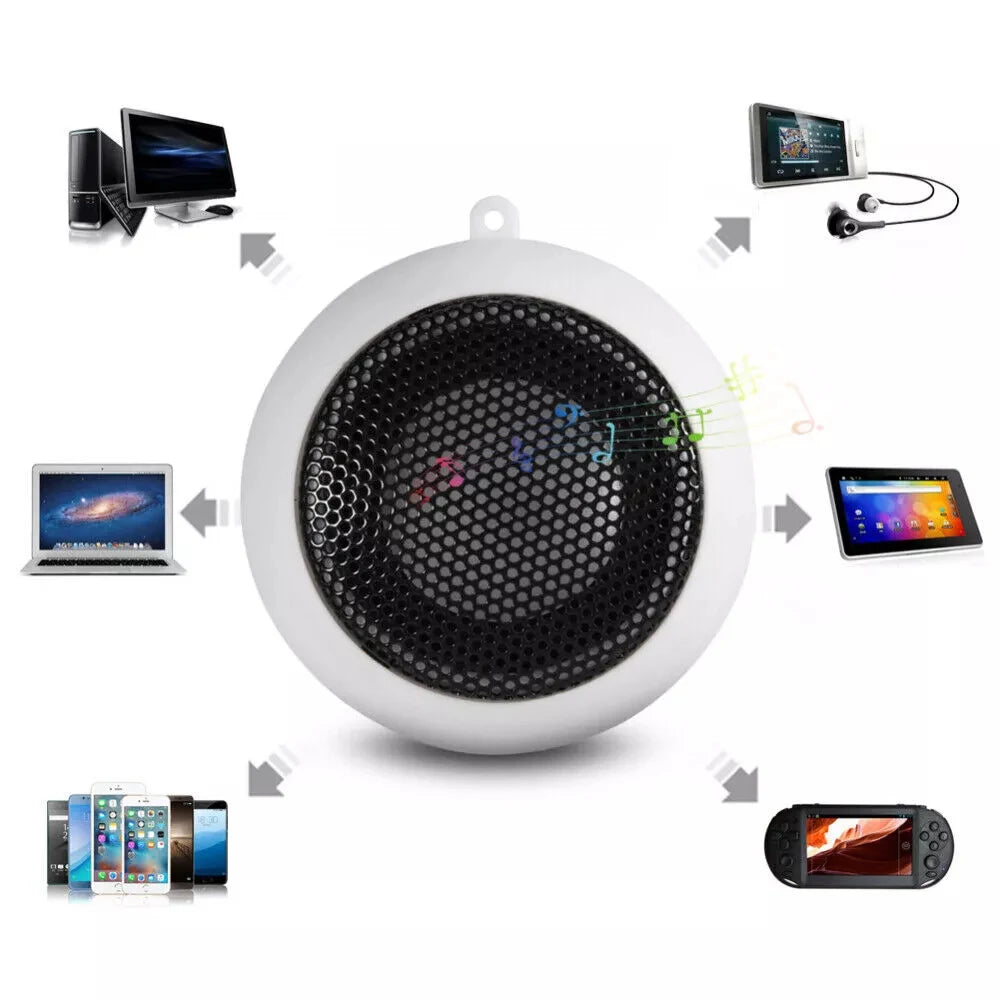 3.5mm Aux Mini Portable Speaker Travel Wired Loudspeaker Mini Sound Box Outdoor Sports HiFi 3D Surround Stereo Phone Speakers