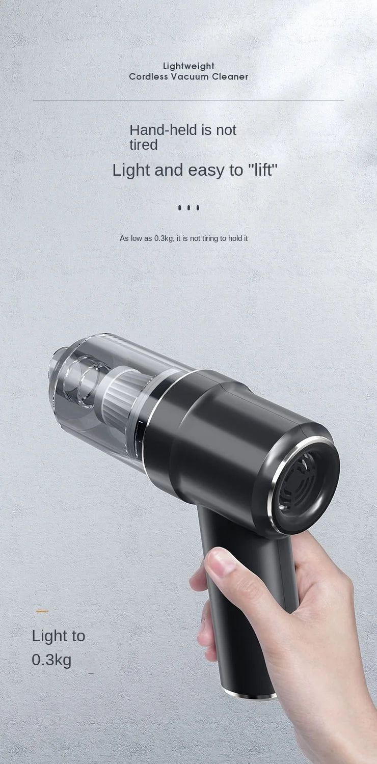 Combination Vacuum Cleaner USB Charging Car Household Vacuum Cleaner Small Car with Fully Automatic High Power Powerful Cleaning