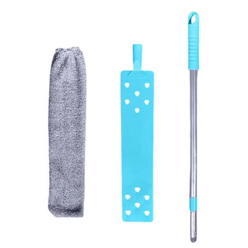 UNTIOR Long Handle Dust Mops Floor Ceiling Cleaning Mops Bed Bottom Dust Cleaner Sofa Dust Removal Brush Household Cleaning Tool