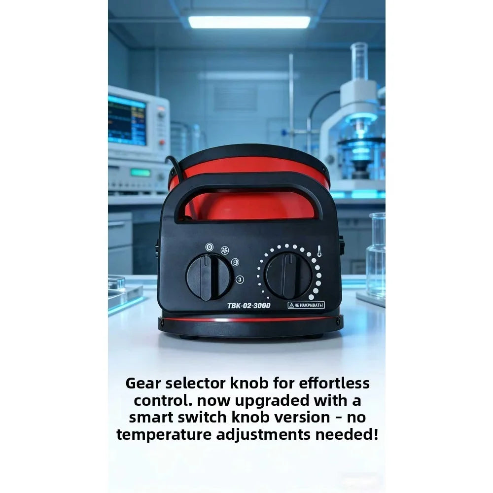 Electric Heater 3000W Thermostat Fast Heat 2000W 3 Gear Adjust Air Warmer Radiator Room Heater Overheat Protection Home Warmer