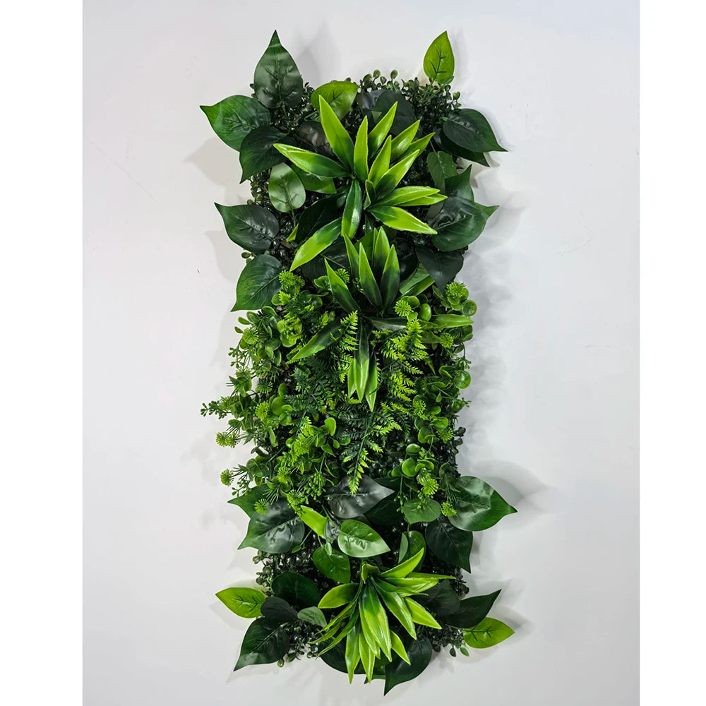 25*75CM Artificial Lawn  Plant Green Imitation Grass Plant Wall Panel Home Decoration Shingle Nail