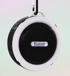 Outdoor Waterproof Bluetooth Speaker, Wireless Portable Mini Shower Travel Speaker with Subwoofer for Sports Pool, Beach, Hiking