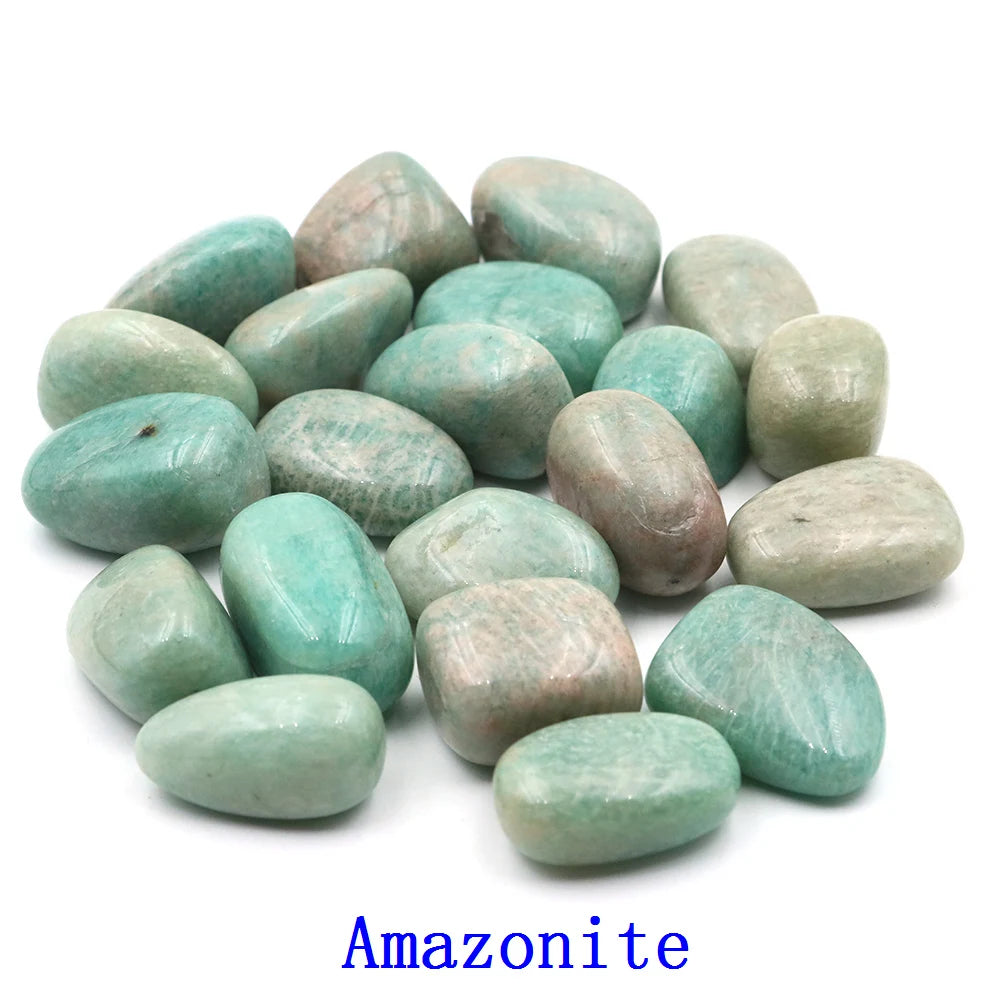 Natural Tumbled Stones Crystals Tumbled Polished Rock Gemstone Specimen Energy Mineral Aquarium Garden Home Decor Bulk Wholesale