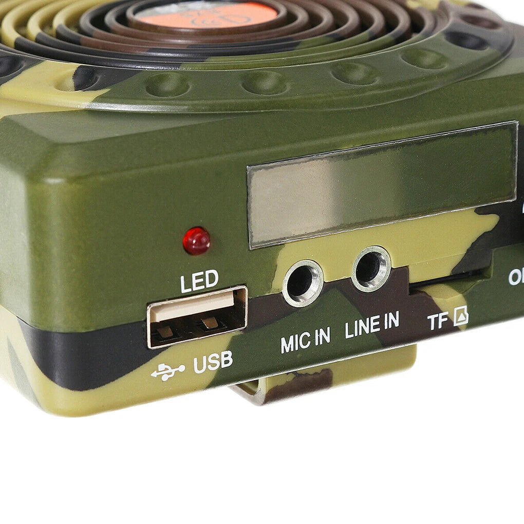 Rechargeable Remote Control Amplifier Professional Small Sound Amplifiers Bait Call Speaker Hunting Tool Sound Amplifier