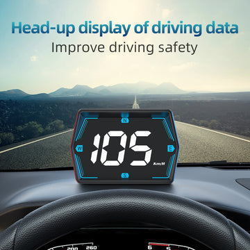 ZMFJH G20 HUD GPS Display Car Digital Speedometer Head-Up Display Eletronics Speed Alarm Gadgets Inteligent Compass For All Car