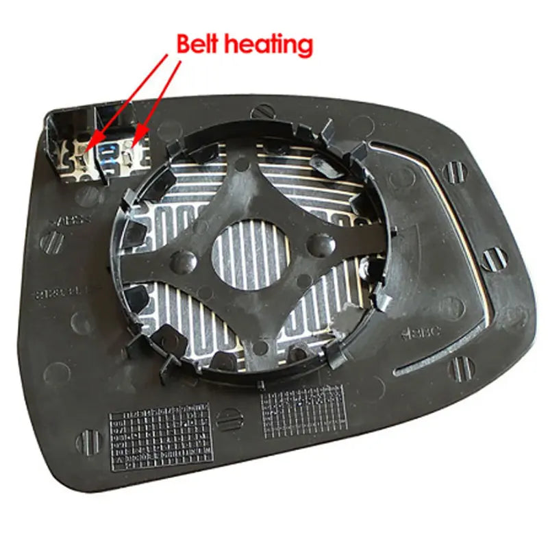 Heated Side Mirror Glass for Ford Focus II III MK2  MK3 Door Wing Rear View Left Right Reversing Rear View Mirror Reflector Glas
