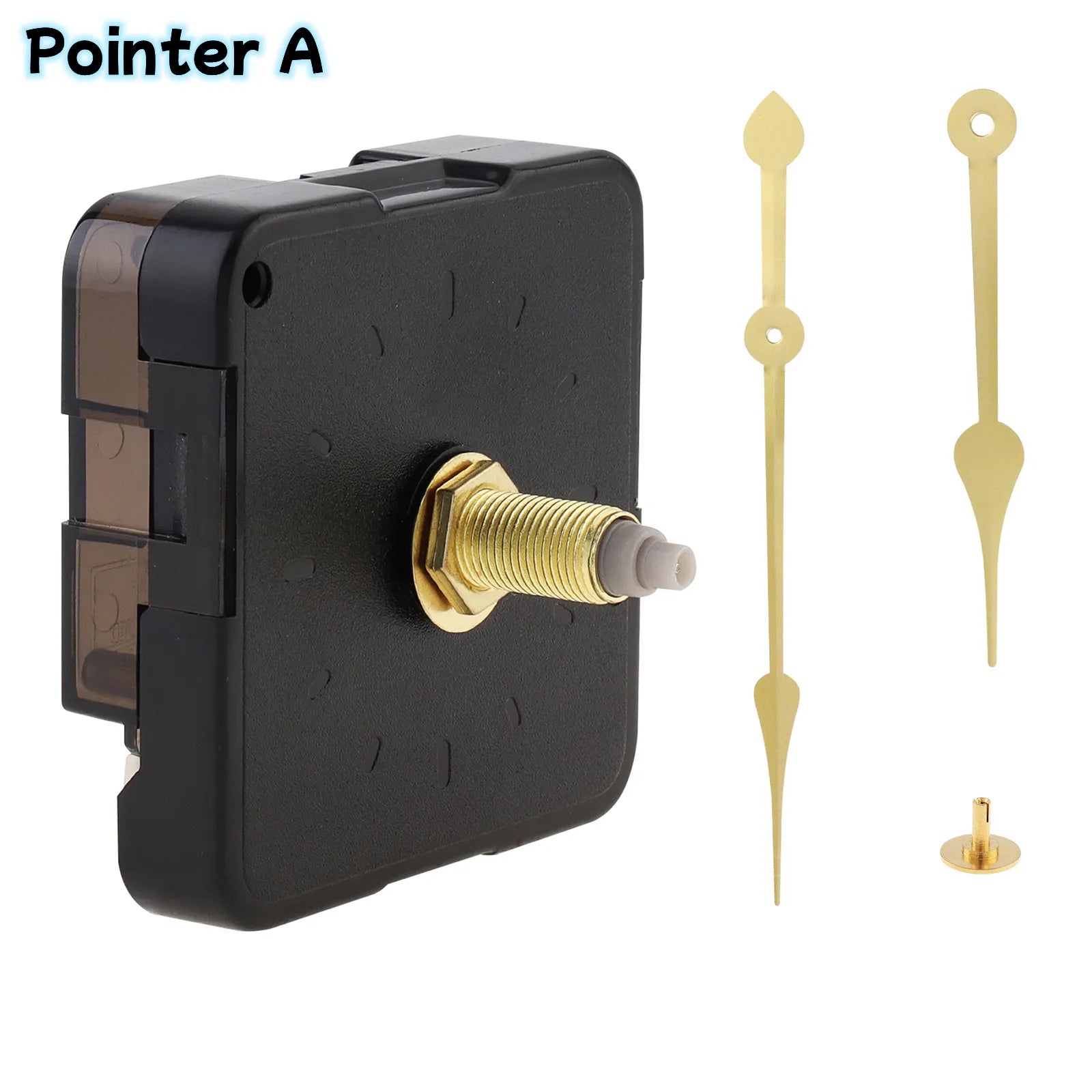 Wall Clock Movement Mechanism Clock Hands Long Shaft Silent Quartz Movement Clockwork Table DIY Watches Repair Tools