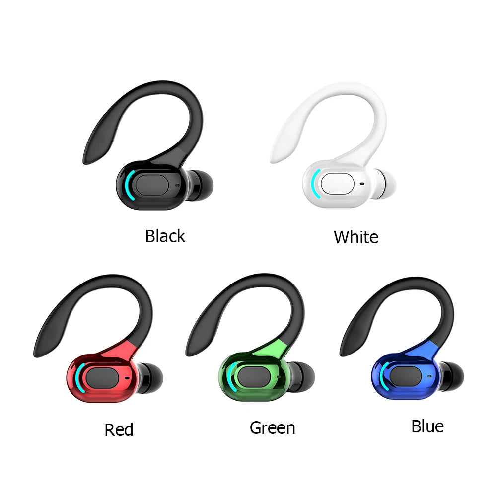 Waterproof Earbuds Bluetooth-compatible 5.2 Noise Cancelling Wireless Headset