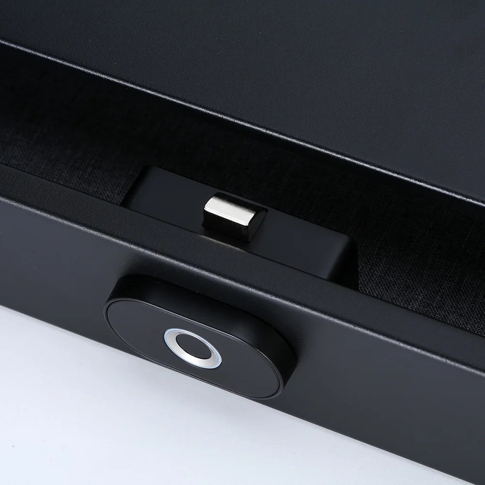 Safe Home Drawer Safe Hidden Safe With Fingerprint Identification Unlock Safe Smart Touch Safe