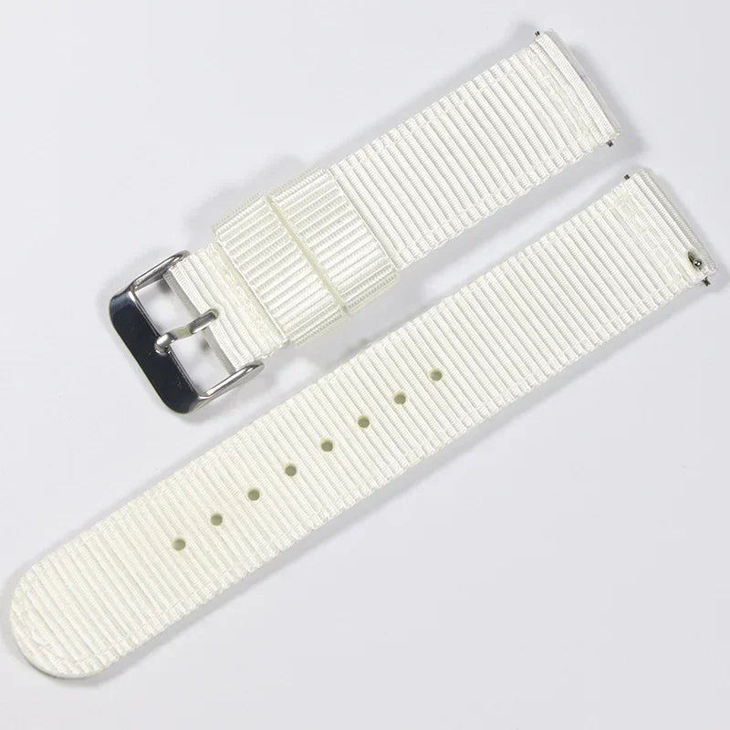 Nylon strap 18mm 20mm strap 22mm strap quick release design suitable for smart watches