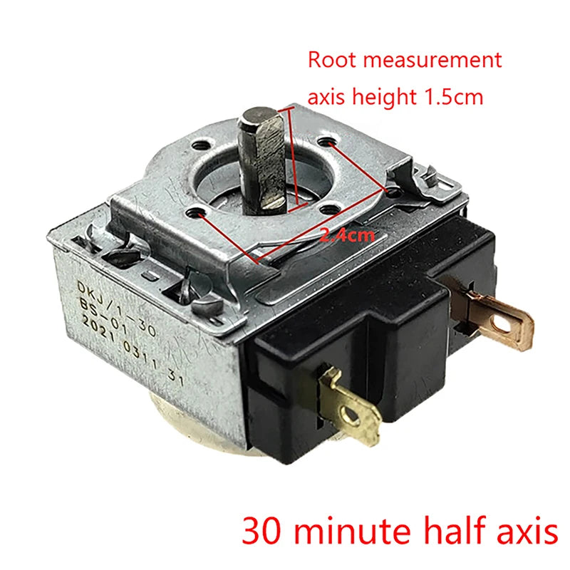 30/60/90/120 Minutes Electronic Microwave Oven Cooker Air Fryer Parts 15A 125V 16A 250V Delay Timer Switch Time Controller