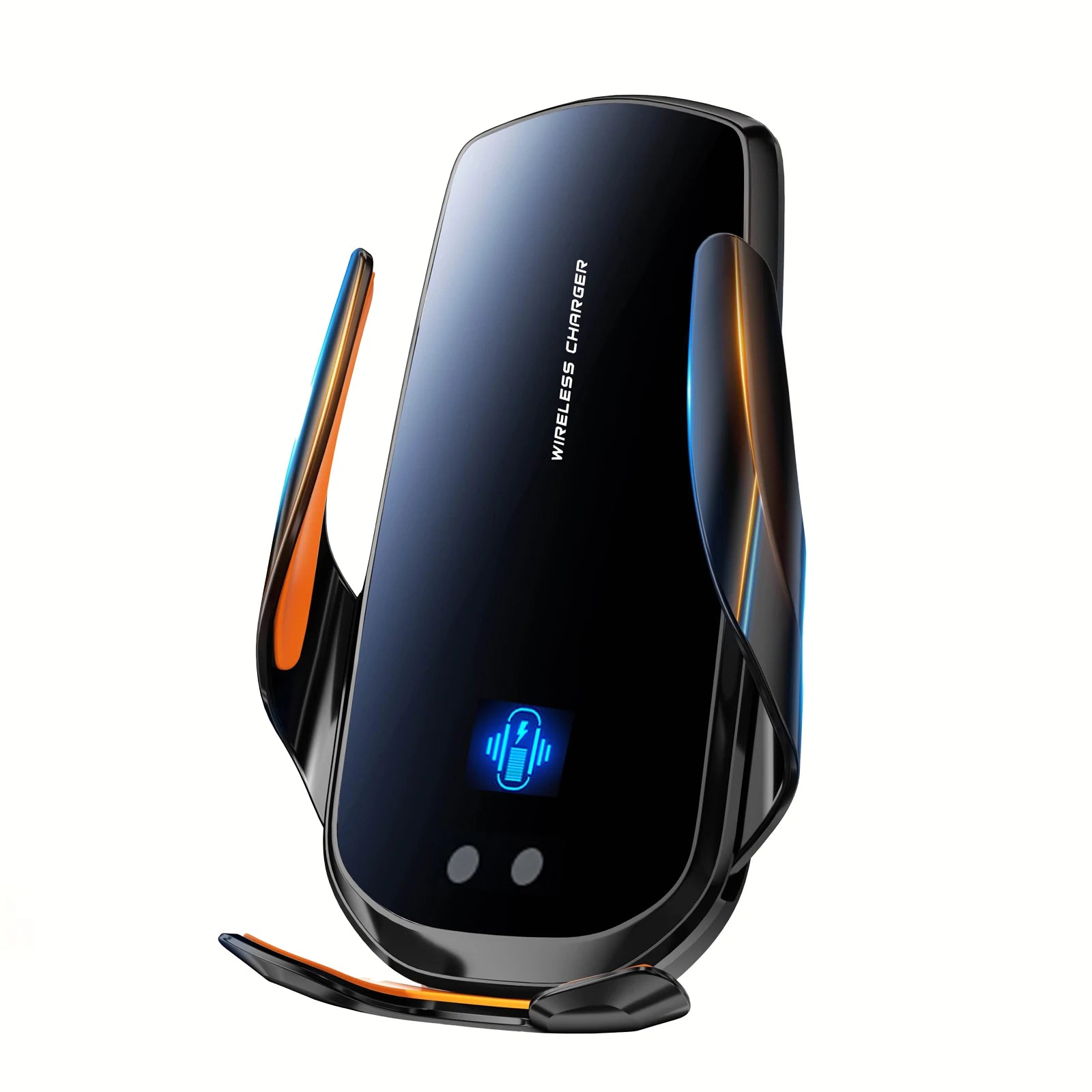 1PC updated car wireless phone holder with wireless charging, universal ventilation components, 360 ° rotating arm, USB connecto