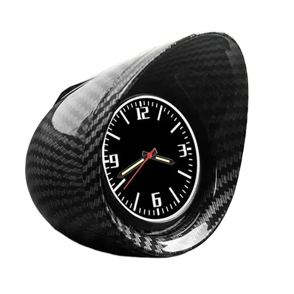 Car Clock Luminous Mini Automobiles Internal Stick-On Digital Watch Mechanics Quartz Clocks Auto Ornament