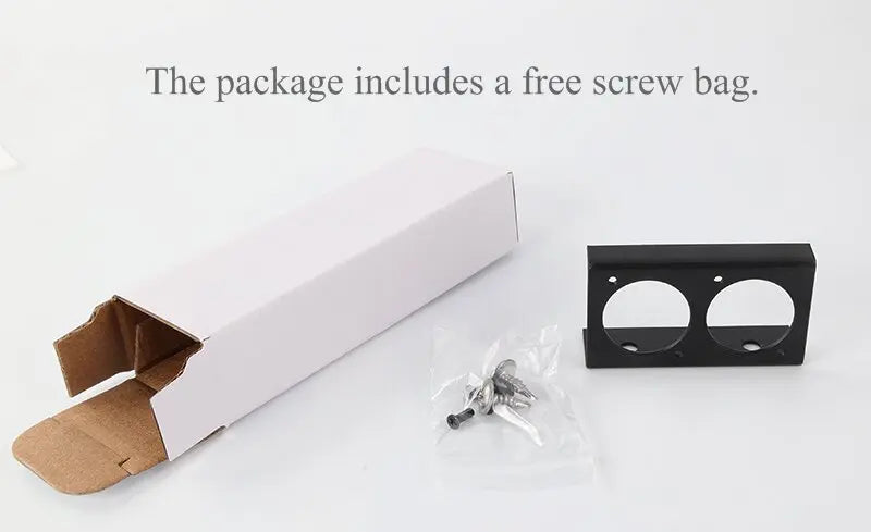 Pro-C DIY PRO Audio Guitar Effect Adaptor Pedal Board Side Port Panel Mount Bracket Kit Accessories