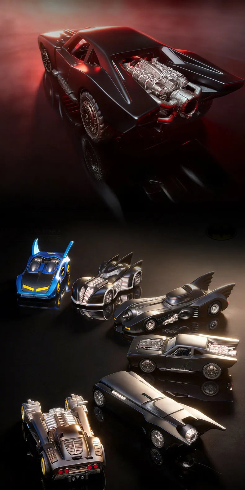 Blokees DC Marvel Hero Batman Star Edition Series  Blind Box Toy E01/E02 6PCS Batman Motorcycle Toy Collectible Perfect Gift
