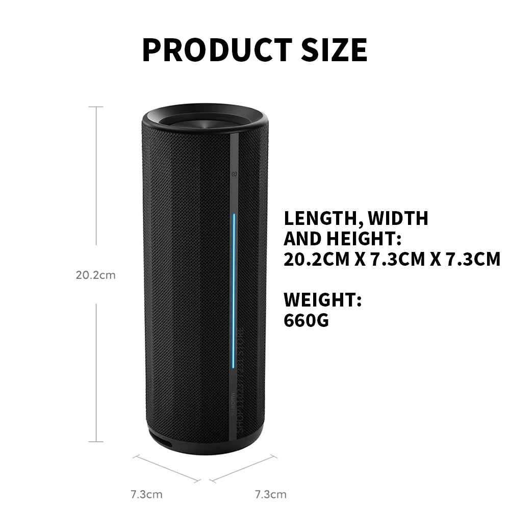 New Xiaomi Bluetooth Speaker ASM02A Bluetooth 5.3 LHDC 5.0 HyperOS IP67 93dB 40W Battery life Outdoor Portable Sound Mi Home APP
