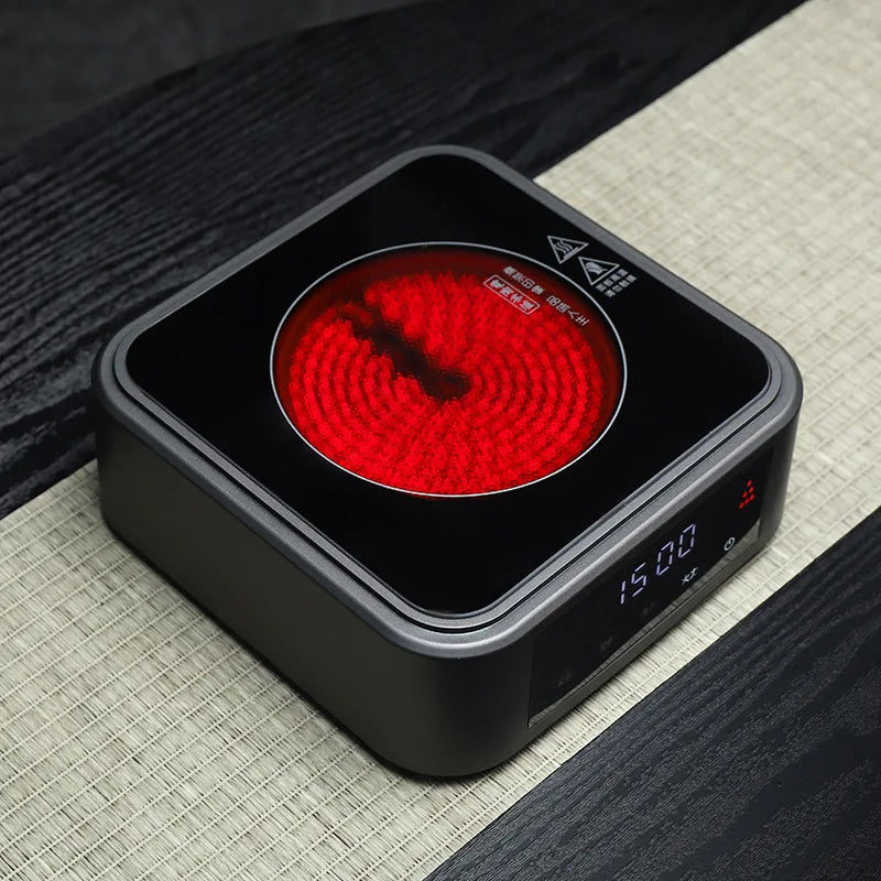 1500W Electric Ceramic Stove Smart Heater Stove Tea Stove Electric Hot Plate Heating Furnace Mini Tea Maker Water Boiler 220V