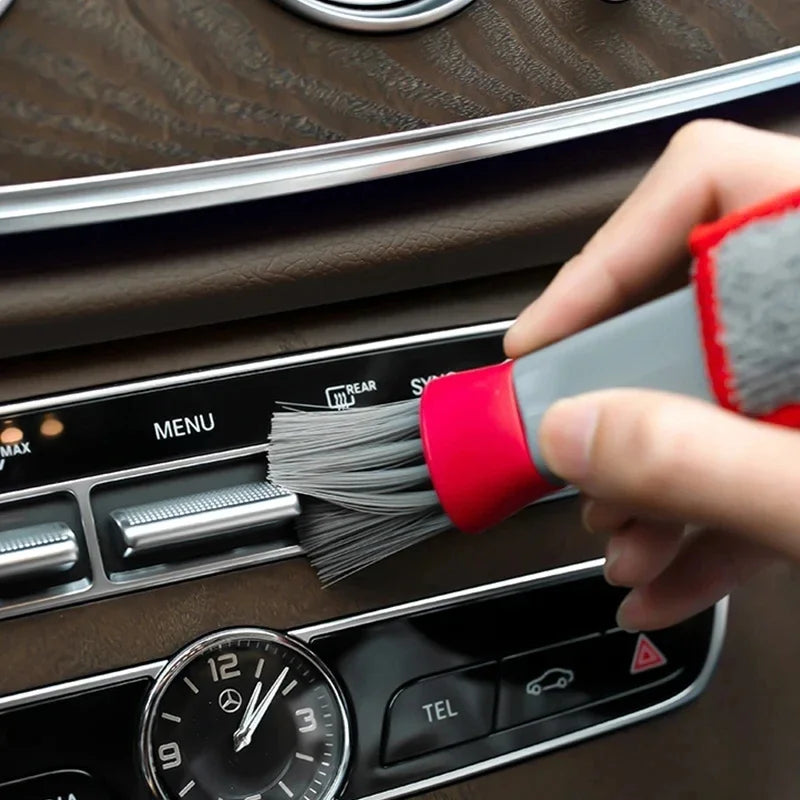 Car Cleaning Brush Air Conditioner Outlet Cleaning Tool Multi-purpose Dust Brush Interior Multi-purpose Brush Auto Accessories