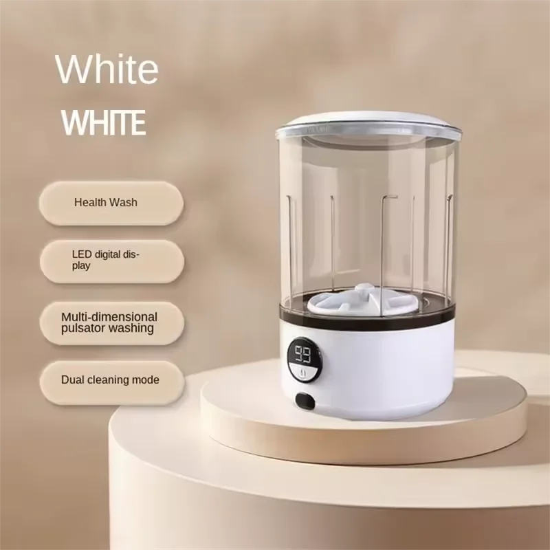 2L mini washing machine automatic portable turbo Led washing cup portable washing machine is suitable for underwear, underwear