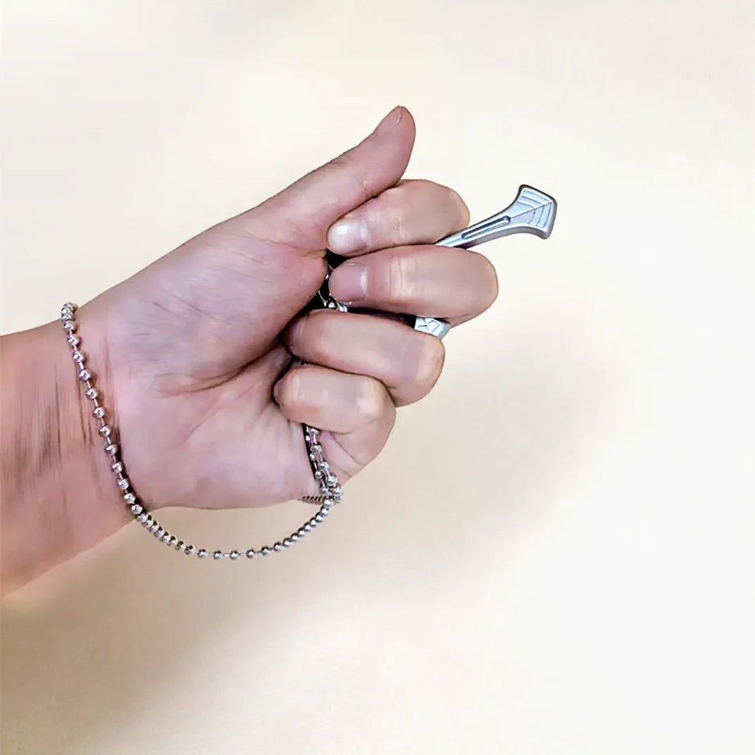 Self Defense Necklace Gadget Personal Security Protection Supplier Emergency EDC Tool