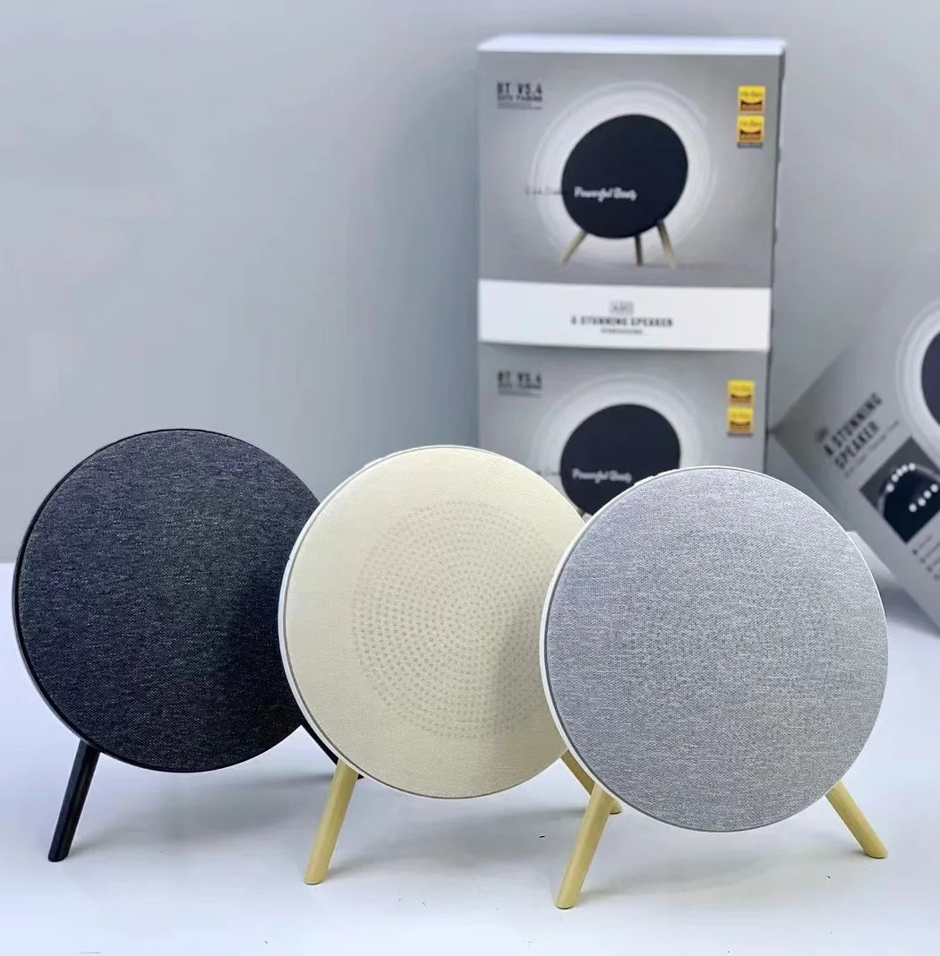 Mini Bluetooth Speaker UFO Design BT 5.4 HIFI Stereo Wireless Boombox Home Theater Sound System Support TWS TF USB AUX FM Play