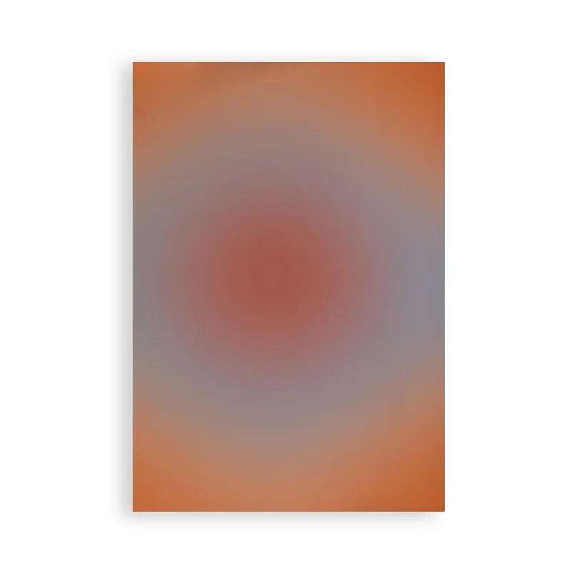 Gradient Aura Wall Art Print Affirmation Poster Gradient Artwork Canvas Painting Aesthetics Wall Art Decoration Pictures
