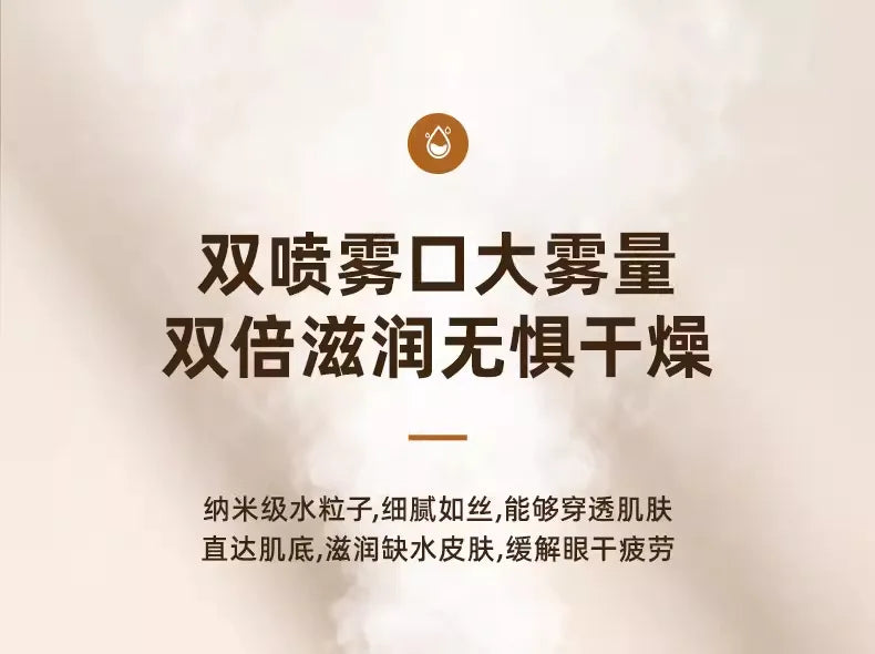 Humidifier Air Purifier Double Spray Humidifier with Night Light Quiet Humidifier Cool Mist Aromatherapy Heavy Fog Home Tool New