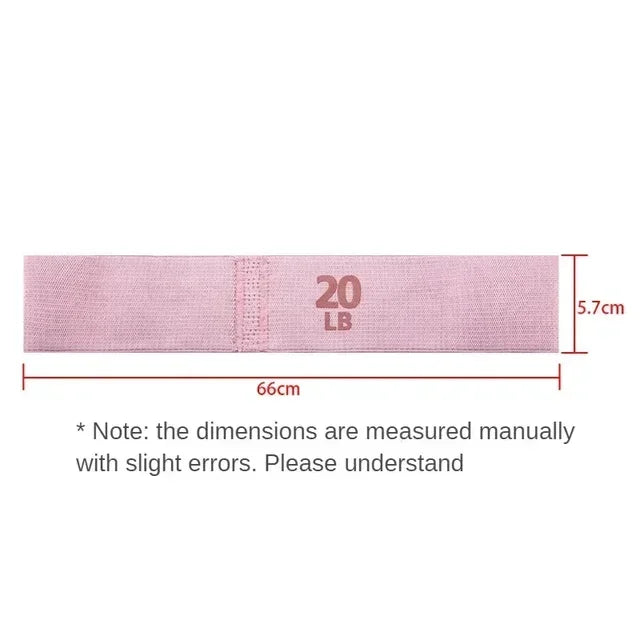 Fabric Elastic Fitness Resistance Bands Yoga Pilates Hip Circle Expander Bands Gym Training Loops Yoga Workout Equipment