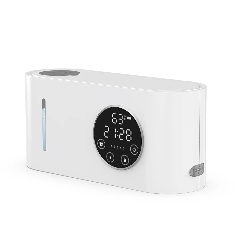 Automatic Soap Dispenser Wall-Mounted Non-Contact Sensor Soap Dispenser (With LED Screen) for Bathroom Kitchen Soap Dispenser