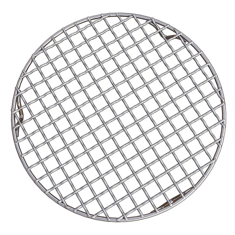 HOT! Round Air Fryer Rack With Legs Stackable Grid Grilling Rack Stainless Steel Anti-corrosion For Home Kitchen Oven Steamer