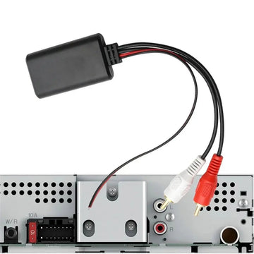 Durable Auto Audio Input Auto Play Wireless Music Stereo Radio Bluetooth Receiver Receiver Module AUX Receiver 2 RCA Cable