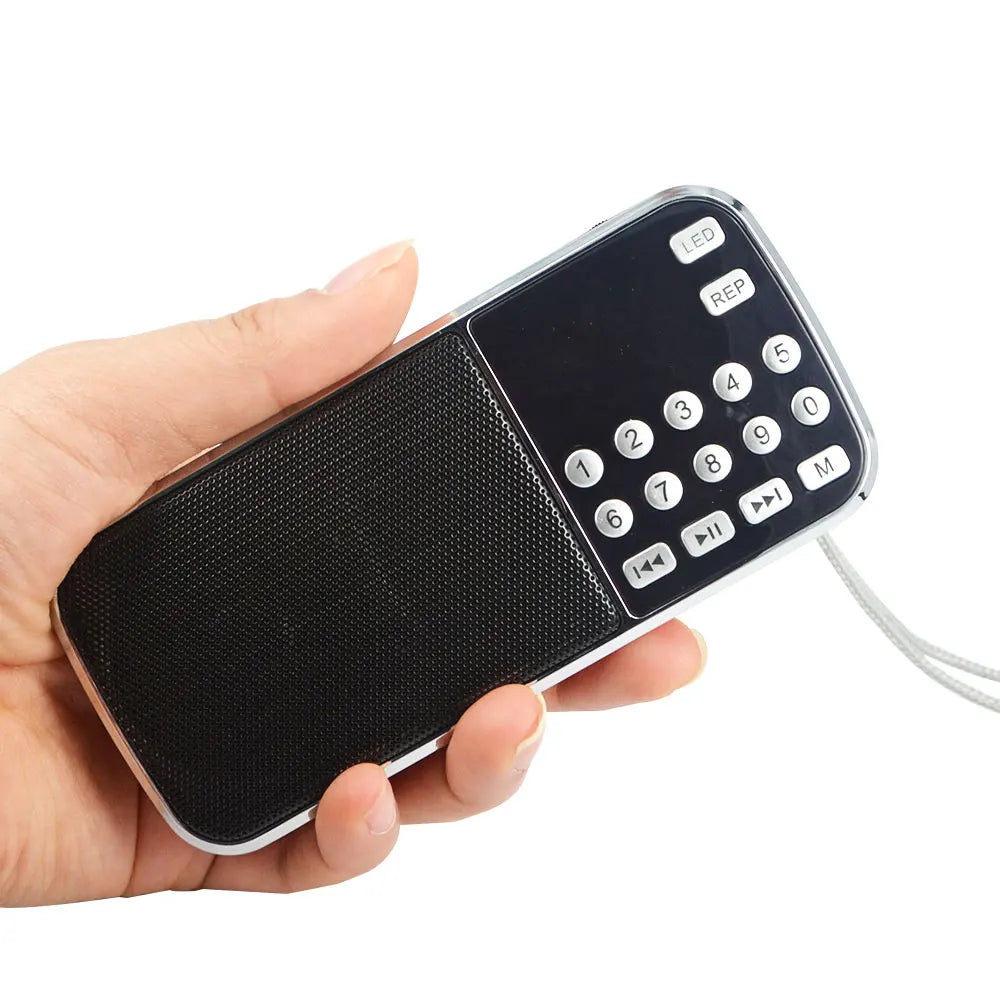 Portable Outdoor Speaker MP3 Audio Music Player Amplifier Support Flashlight AUX USB TF FM Radio Multifunctional Loudspeaker