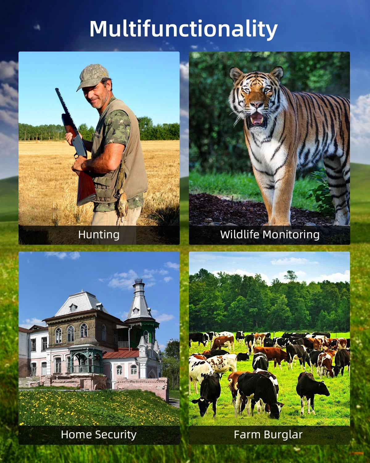 4K 30fps Trail Camera with APP Control Cloud Service 4G 30MP Live Stream Night Vision Wild Hunting Photo Trap HC910PRO