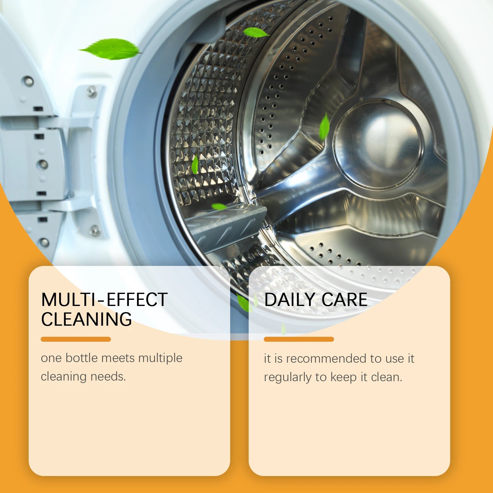 Washing Machine Cleaner Eco-Friendly Deep Cleaning Liquid Washer Cleaner Deodorizer Detergent Washing Machine Cleaning Liquid
