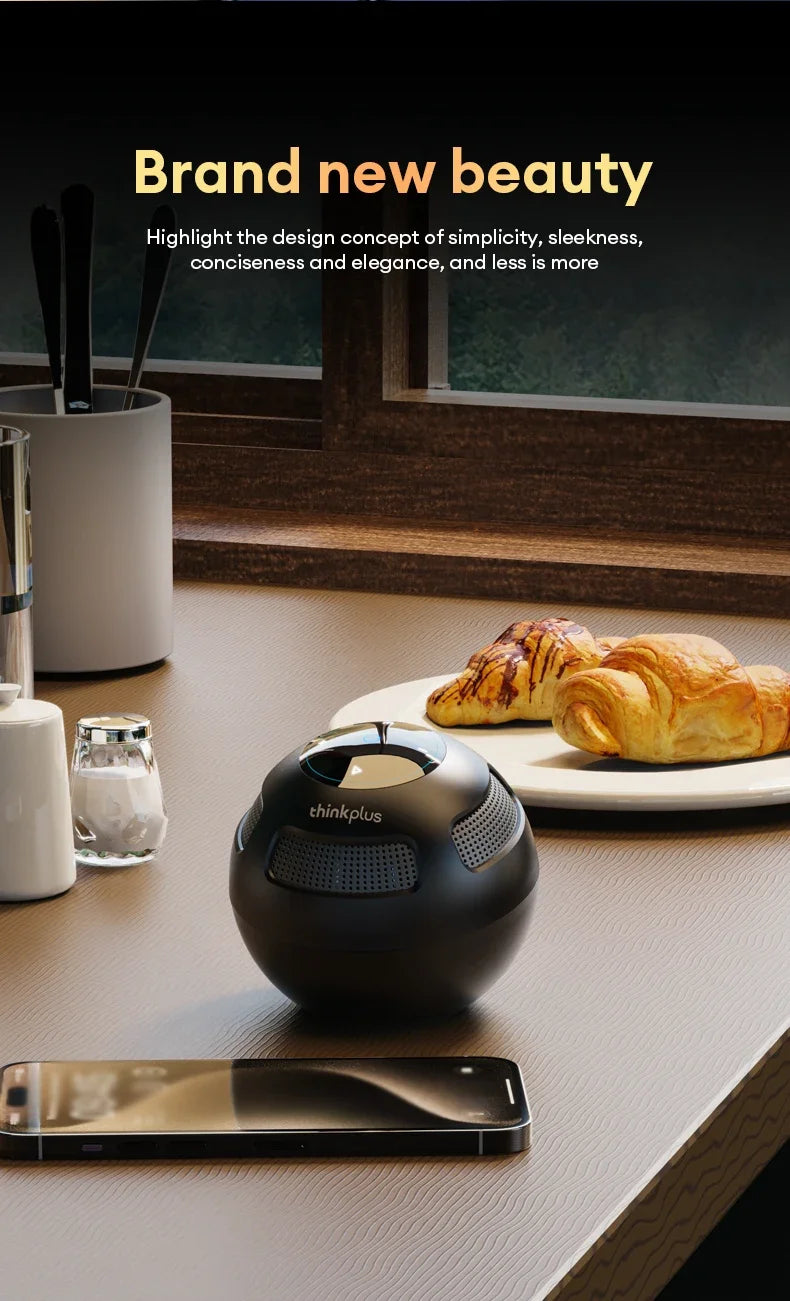 Choice Original Lenovo TS5 Bluetooth5.3 Speaker Outdoor anker Loudspeaker Subwoofer Portable Sound box Surround Sound Player